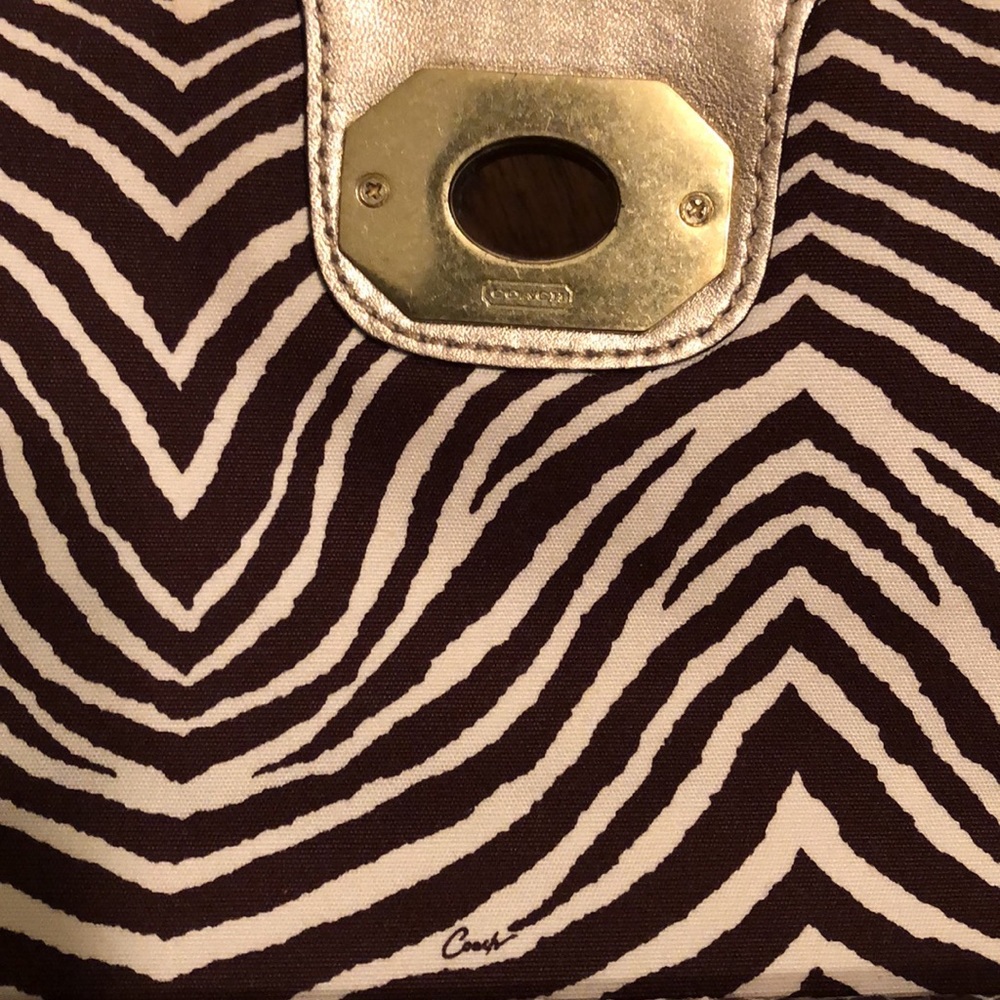 Coach Straw Python Clutch - image 7